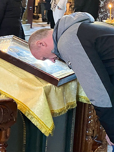 In der St. Volodymyr’s Kathedrale ist die tiefe Gläubigkeit der Ukrainer zu spüren. In der St. Volodymyr’s Kathedrale ist die tiefe Gläubigkeit der Ukrainer zu spüren.