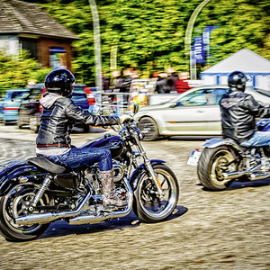 Gelegenheit zum Bestaunen der kultigen Maschinen.